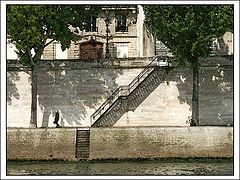 photo "Quai Ile Saint Louis - Paris"