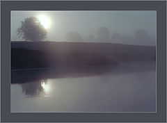 photo "Sunrise on mirror"