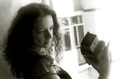 photo "making self-portrait"