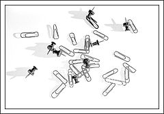 photo "From life of paper clips"