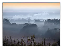 фото "Sky, smoke and fog"