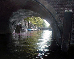 фото "View through a Dutch bridge"
