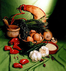 photo "Green-Red Still-Life-2"