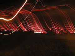 фото "midnight song in cemetery"