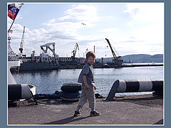 photo "I shall be the captain!"