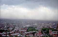 photo "Thunder-storm above city (1)"