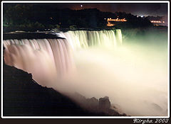 photo "Niagara Falls at night"