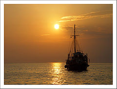 фото "Boat silhouette"