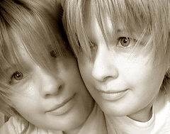 photo "Me and me again"