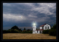 photo "Ft Casey lighthouse (rendered)"