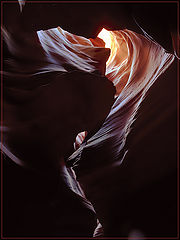 photo "Antelope Canyon. Abstract signs"