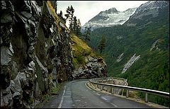 photo "Autumnal road in mountains"