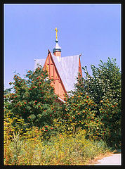 photo "Temple in a ashberry grove."