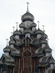 фото "Деревянная церковь. Остров Кижи."