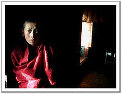 photo "A young Monk in Tibet"