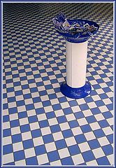 photo "Chess etude in dark blue tones"