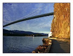 фото "Bridge & rock"