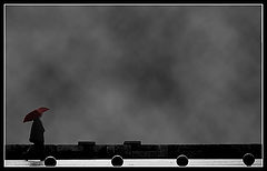 фото "The umbrella man"