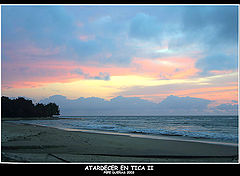 photo "Atardecer en Tica - Guinea Ecuatorial"