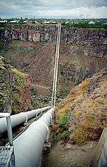 photo "Emphasizing scales of a canyon..."