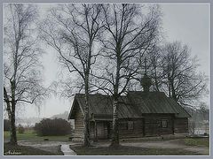 фото "Часовня на берегу Волхова в Старой Ладоге."
