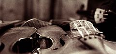 photo "violins out of tune"