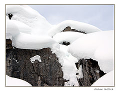 photo "Giant Snow Mushrooms"