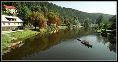 photo "Village idyl on the still water"