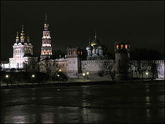 фото "Москва. Ночь. Новодевичий."