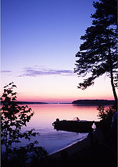 photo "The Dawn at Volga River 3"
