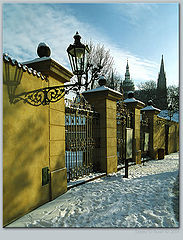 photo "Along a fence of the Royal garden …"