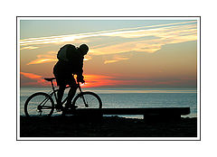 photo "Running side by side whit the beauty"