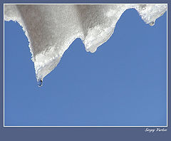 photo "Geometry of a thawing weather"