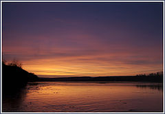 photo "Sunrise above the river"