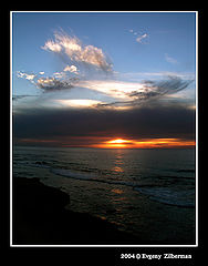 фото "Cloudy sunset"