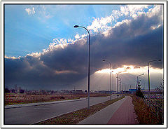 фото "The sun in clouds"