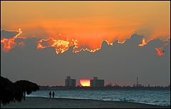 photo "Sunset tropical & clouds"