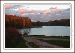 photo "The last ray of autumnal sunset"