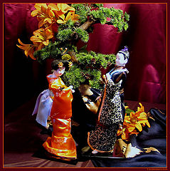 photo "Love carings in Japan"