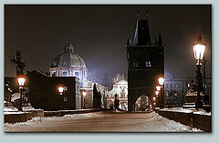 photo "Old Town Tower, almost b/w :)"