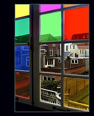 photo "Game by color a SERIES of the WINDOWS"