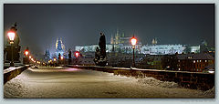 photo "Night panorama of the bridge"