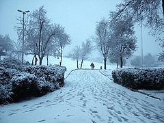 фото "Jerusalem Under Snow"