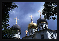 photo "Gold over Blue"