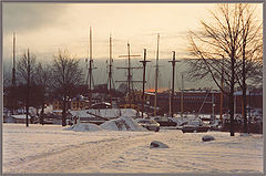 фото "A bit of winter sun in Stockholm."