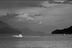 photo "Sunset in Ubatuba bay"