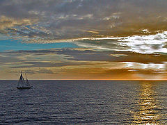 фото "Silver and Gold Sunset"