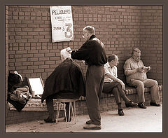 photo "The Argentina motives: Sunday peluquero."