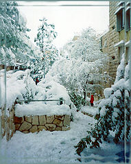 photo "Snow to the Jerusalem."