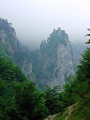 photo "Rock in a fog"